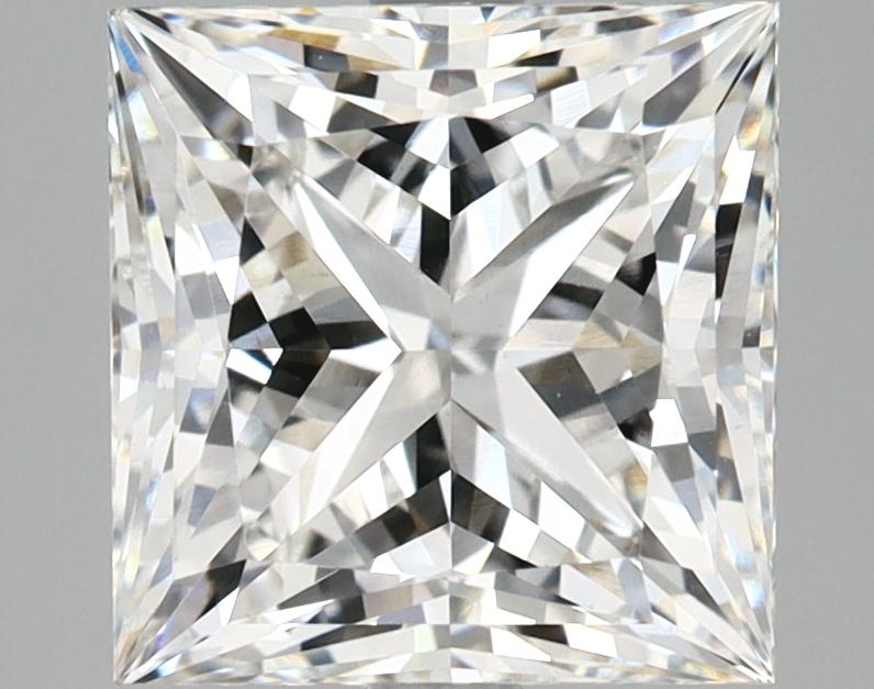 3.5 Carat Princess Shaped Ideal Cut VS1 IGI Certified Lab Grown Diamond