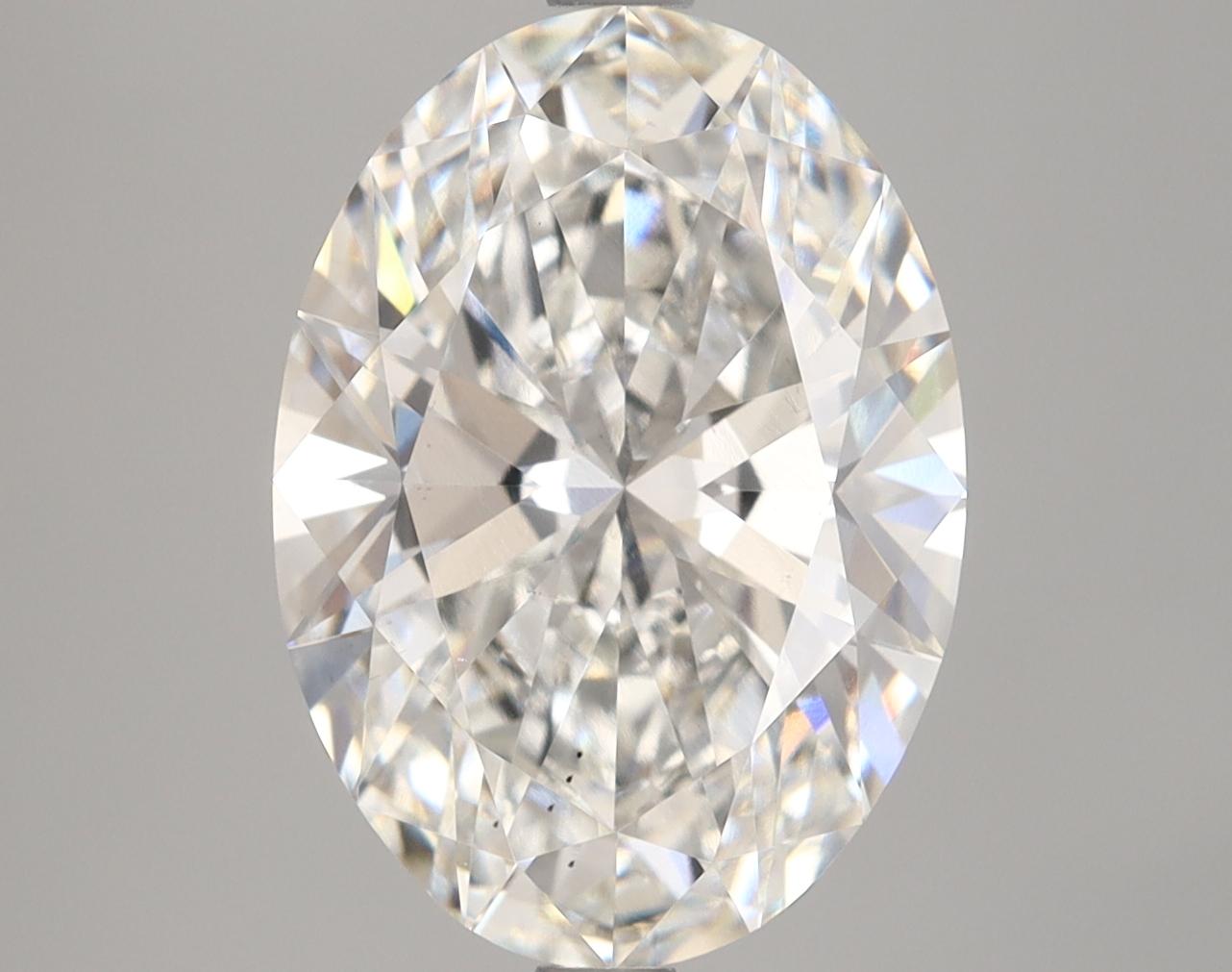 5.05 Carat Oval Shaped Ideal Cut VS2 IGI Certified Lab Grown Diamond