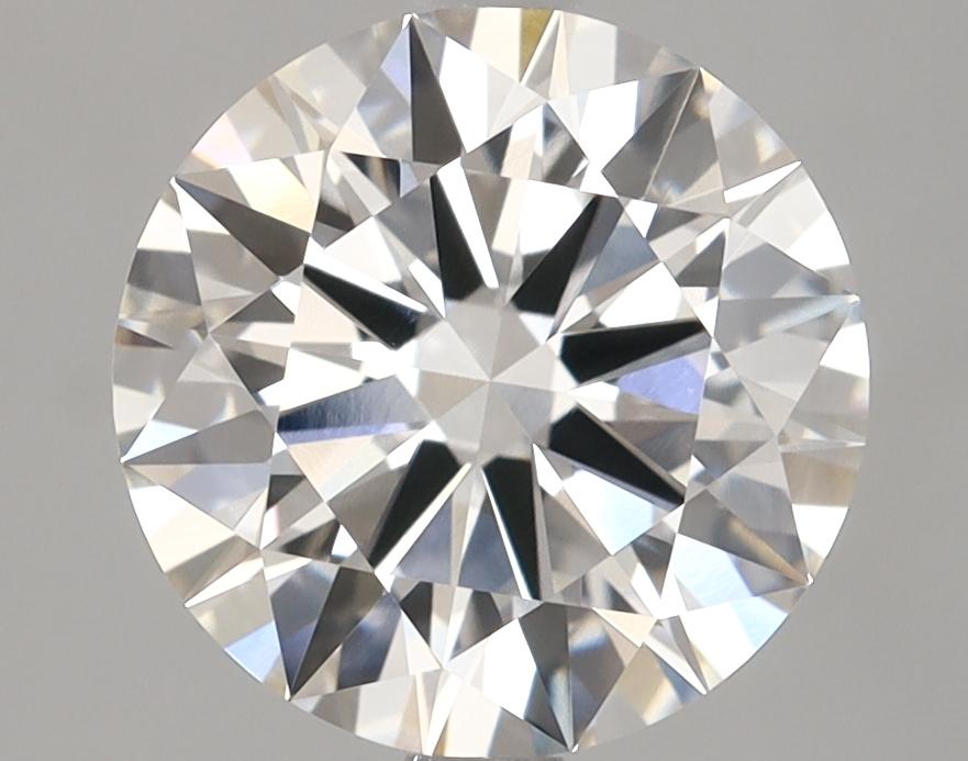 3.06 Carat Round Shaped Ideal Cut VVS1 IGI Certified Lab Grown Diamond