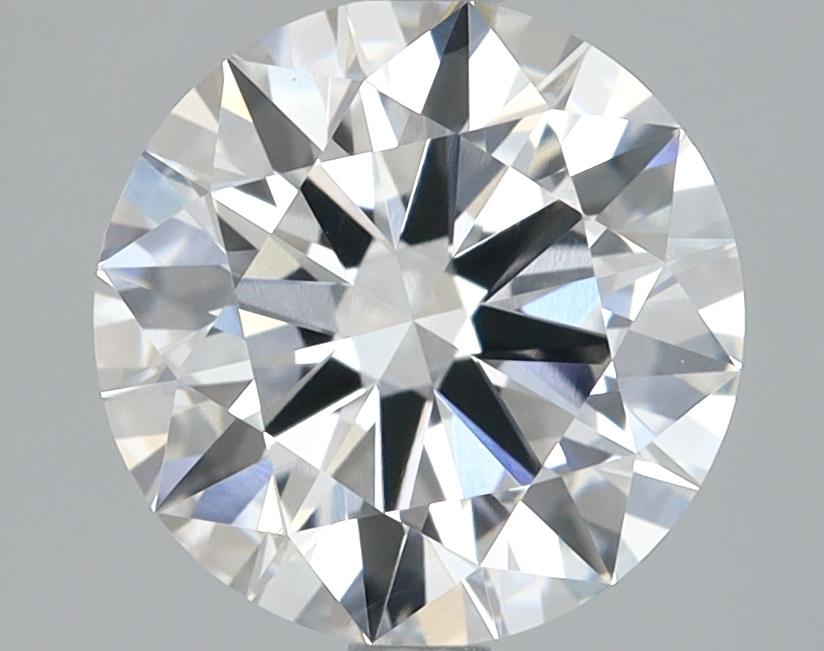 2.61 Carat Round Shaped Ideal Cut VVS2 IGI Certified Lab Grown Diamond