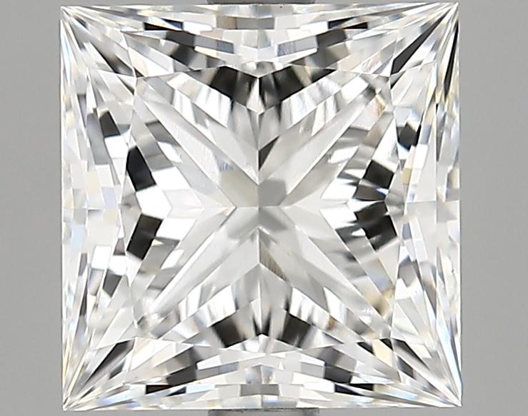 2.94 Carat Princess Shaped Ideal Cut VVS2 IGI Certified Lab Grown Diamond