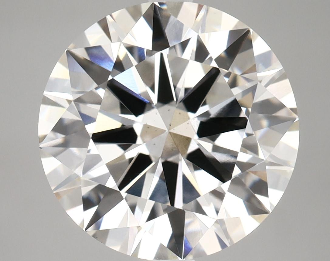 5.53 Carat Round Shaped Excellent Cut VS2 IGI Certified Lab Grown Diamond