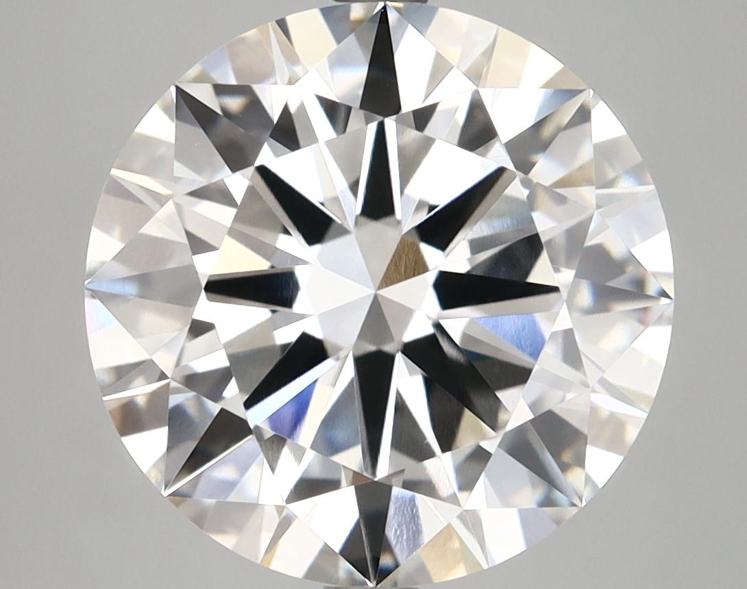 5.96 Carat Round Shaped Excellent Cut VVS2 IGI Certified Lab Grown Diamond