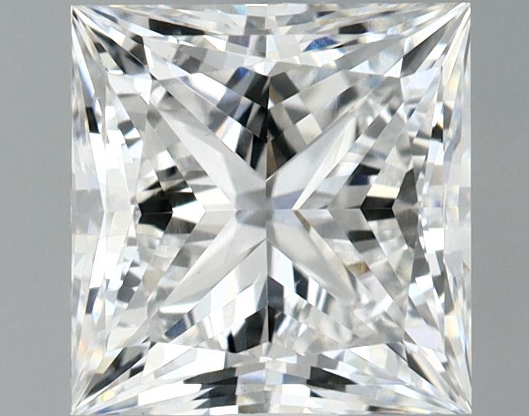 1.86 Carat Princess Shaped Ideal Cut VS1 IGI Certified Lab Grown Diamond