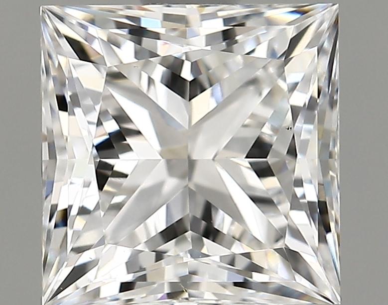 1.66 Carat Princess Shaped Ideal Cut VS1 IGI Certified Lab Grown Diamond