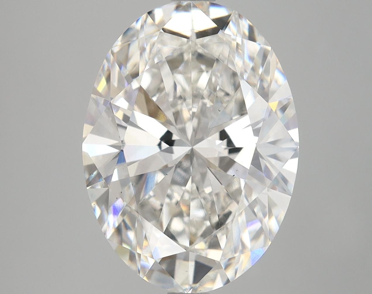 5.47 Carat Oval Shaped Excellent Cut VS2 IGI Certified Lab Grown Diamond