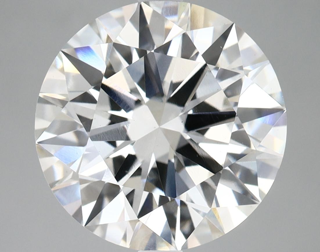 5.59 Carat Round Shaped Ideal Cut VS2 IGI Certified Lab Grown Diamond