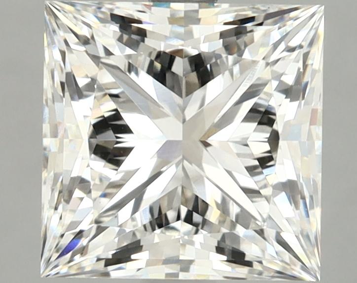 3.01 Carat Princess Shaped Ideal Cut VVS2 IGI Certified Lab Grown Diamond