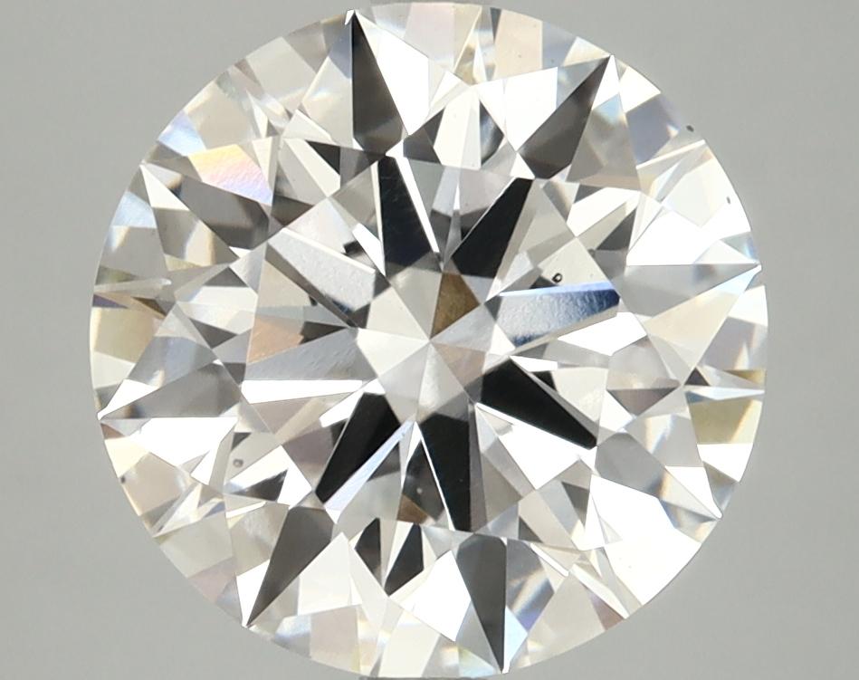 5.51 Carat Round Shaped Ideal Cut VS2 IGI Certified Lab Grown Diamond