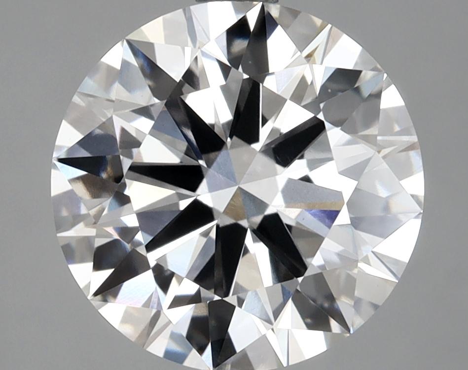 2.82 Carat Round Shaped Ideal Cut VVS2 IGI Certified Lab Grown Diamond