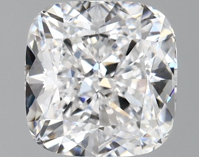 1.37 Carat Cushion Shaped Ideal Cut VVS2 IGI Certified Lab Grown Diamond