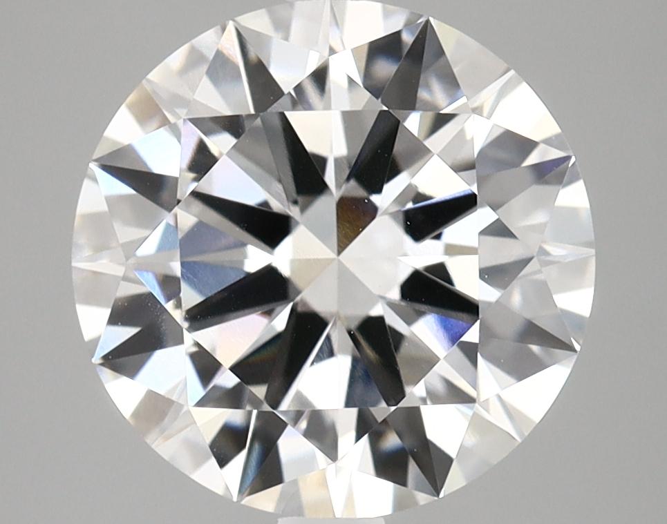 3.91 Carat Round Shaped Excellent Cut VVS2 IGI Certified Lab Grown Diamond