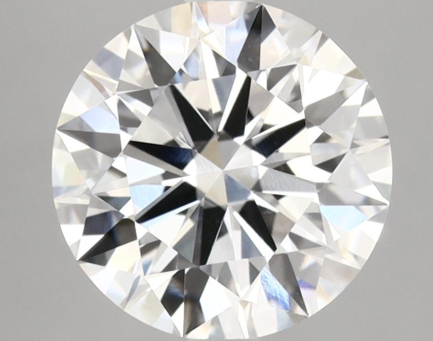 3.08 Carat Round Shaped Ideal Cut VVS2 IGI Certified Lab Grown Diamond
