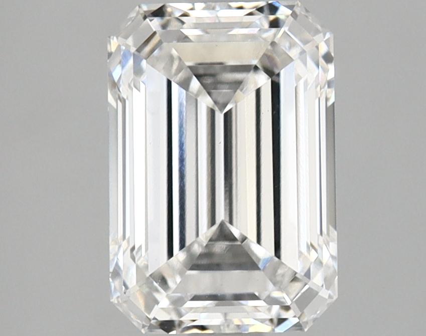 2.05 Carat Emerald Shaped Ideal Cut VVS2 IGI Certified Lab Grown Diamond