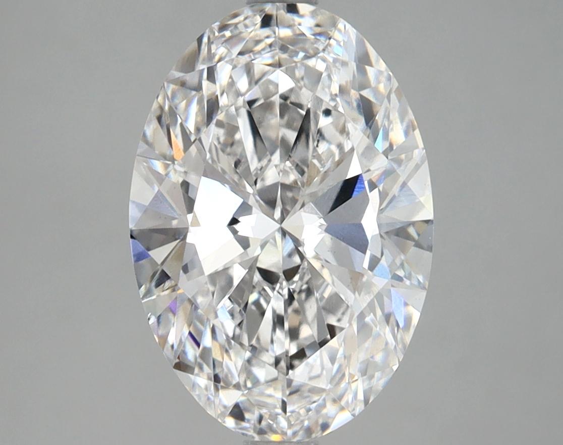 3.02 Carat Oval Shaped Ideal Cut VS2 IGI Certified Lab Grown Diamond