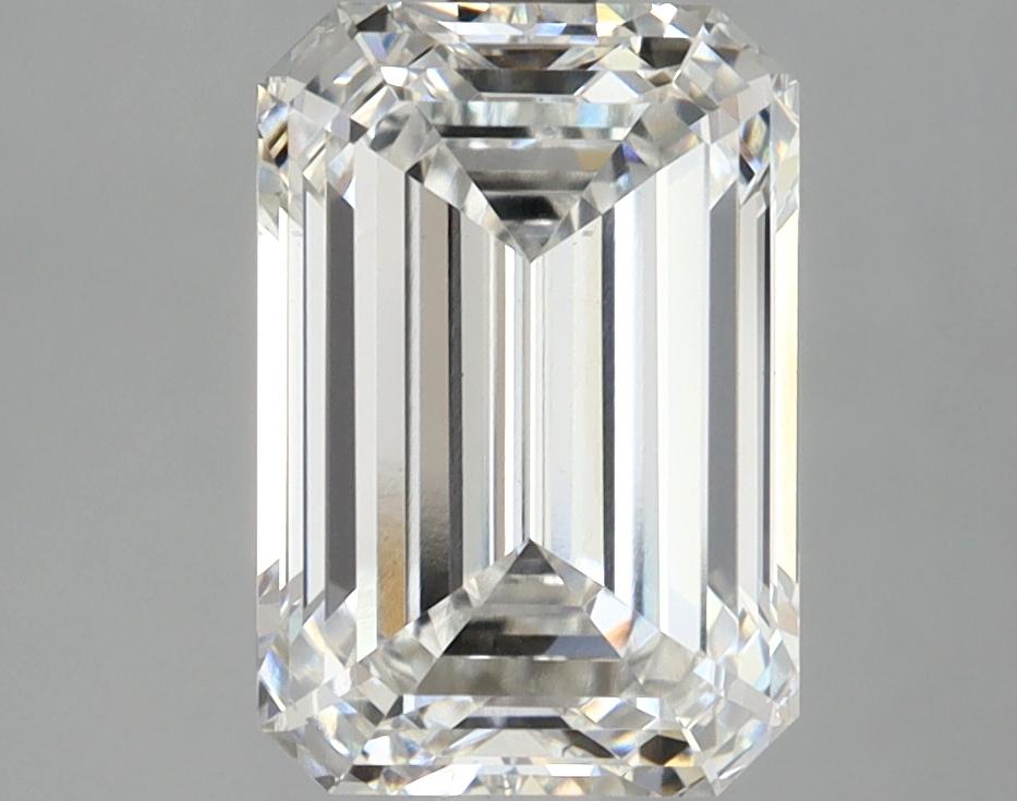 3.1 Carat Emerald Shaped Ideal Cut VS1 IGI Certified Lab Grown Diamond