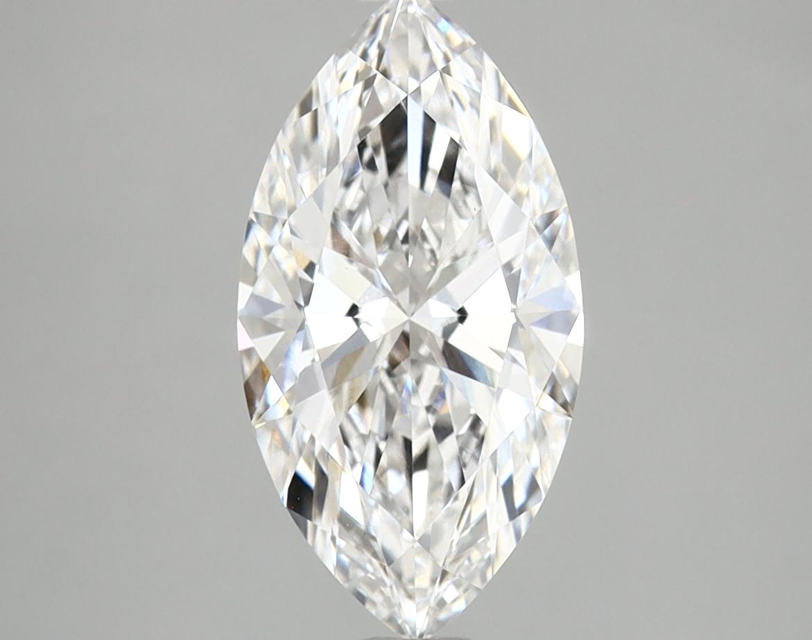 2.01 Carat Marquise Shaped Excellent Cut VS1 IGI Certified Lab Grown Diamond
