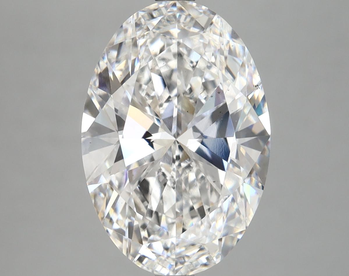 3.96 Carat Oval Shaped Ideal Cut VS2 IGI Certified Lab Grown Diamond