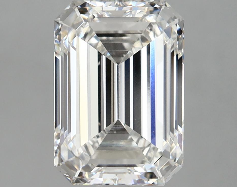 3.05 Carat Emerald Shaped Ideal Cut VVS2 IGI Certified Lab Grown Diamond