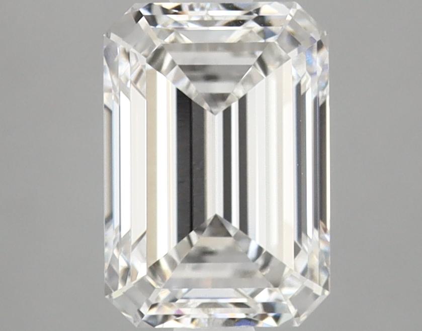2.08 Carat Emerald Shaped Ideal Cut VVS2 IGI Certified Lab Grown Diamond
