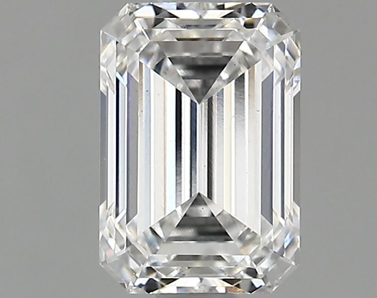 1.48 Carat Emerald Shaped Ideal Cut VS1 IGI Certified Lab Grown Diamond