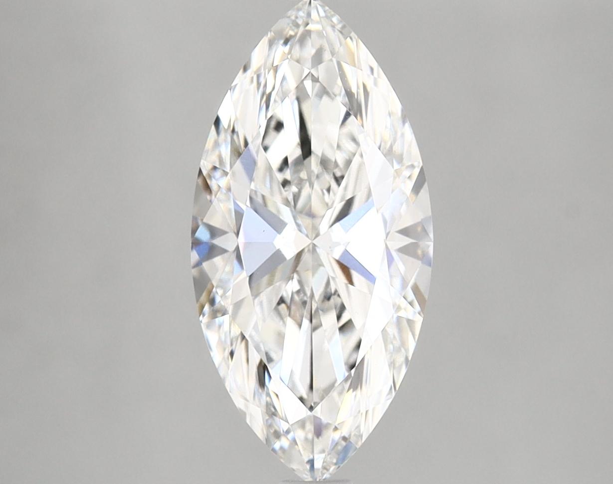 1.9 Carat Marquise Shaped Ideal Cut VS1 IGI Certified Lab Grown Diamond