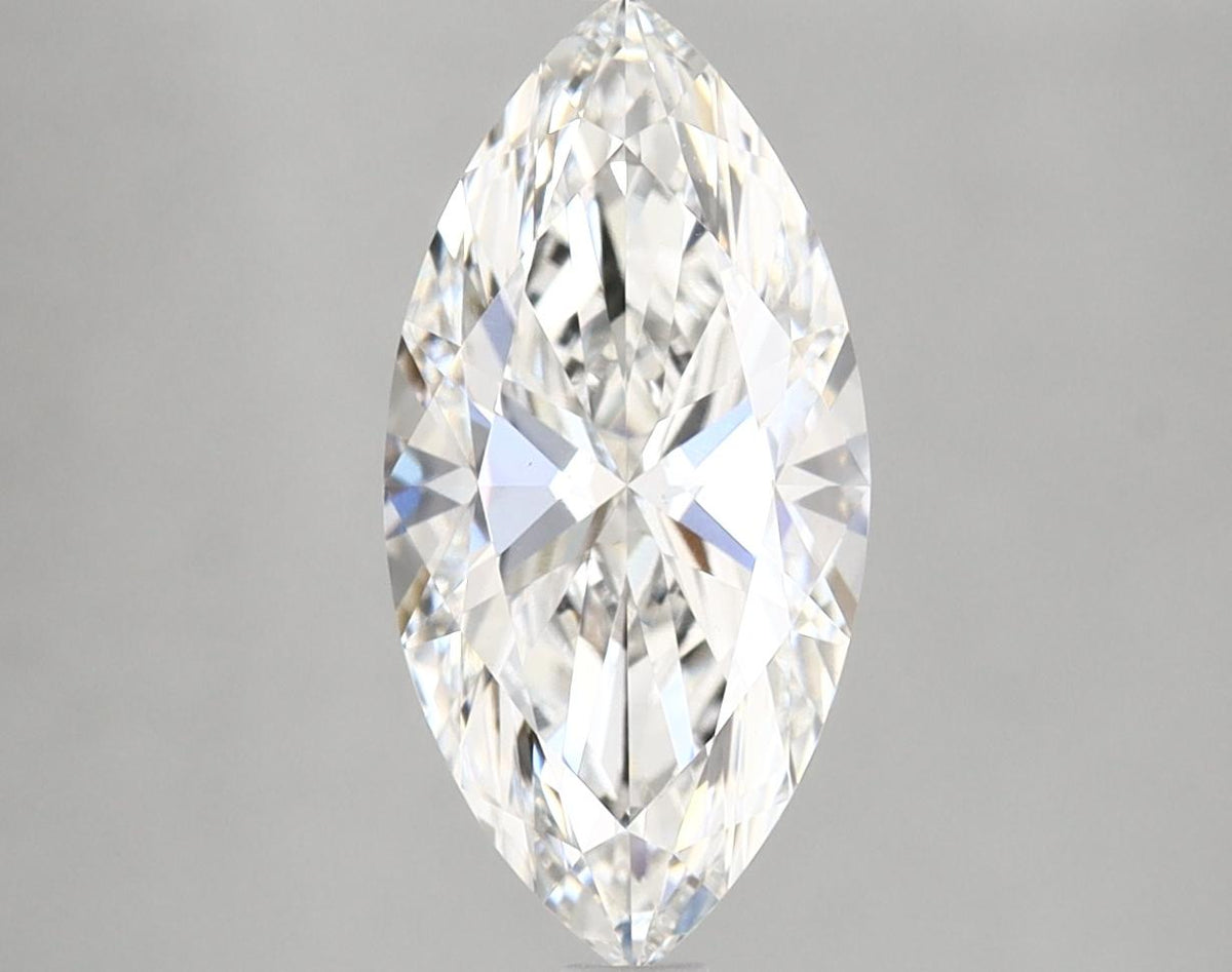 1.9 Carat Marquise Shaped Ideal Cut VS1 IGI Certified Lab Grown Diamond