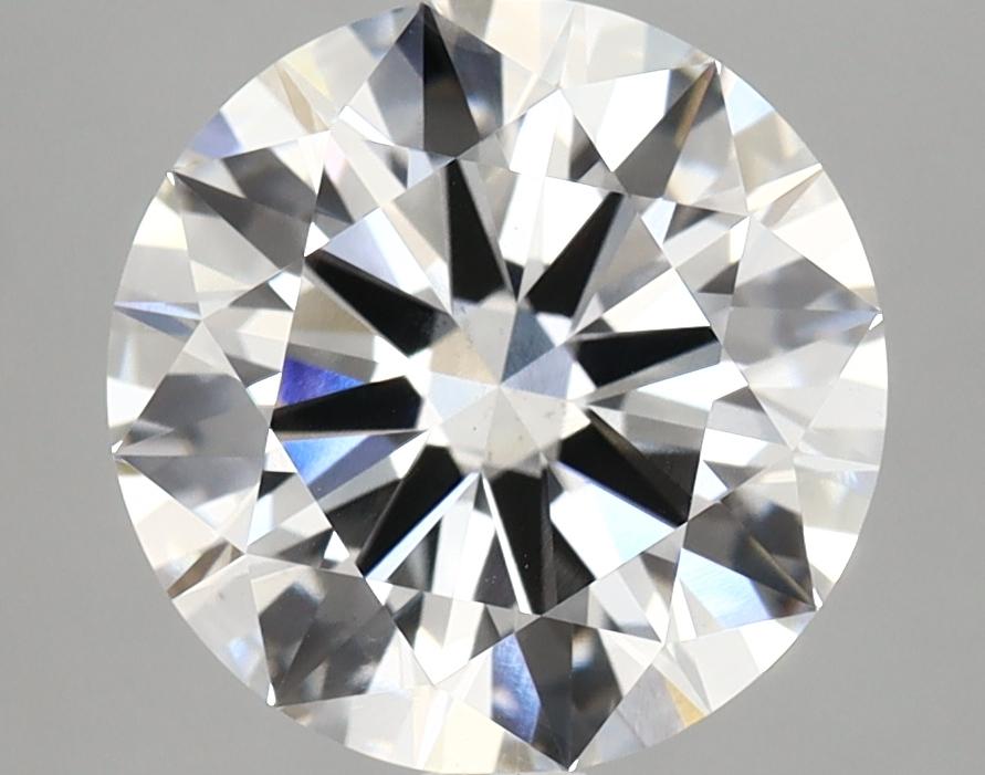 4.04 Carat Round Shaped Excellent Cut VVS2 IGI Certified Lab Grown Diamond