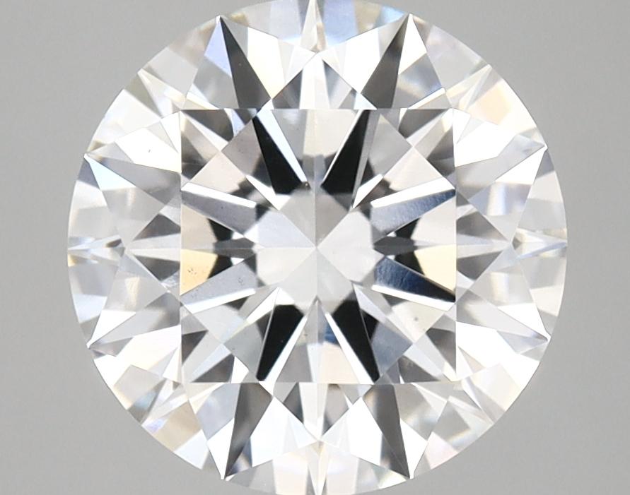 3.08 Carat Round Shaped Ideal Cut VS1 IGI Certified Lab Grown Diamond