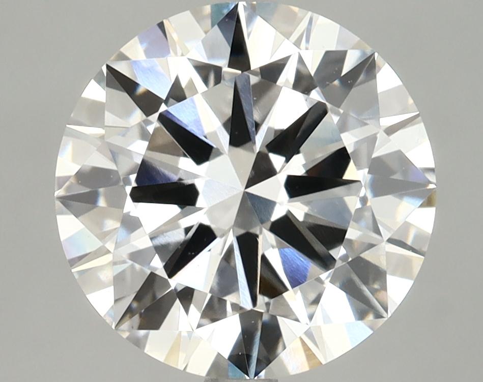 4.03 Carat Round Shaped Ideal Cut VVS2 IGI Certified Lab Grown Diamond