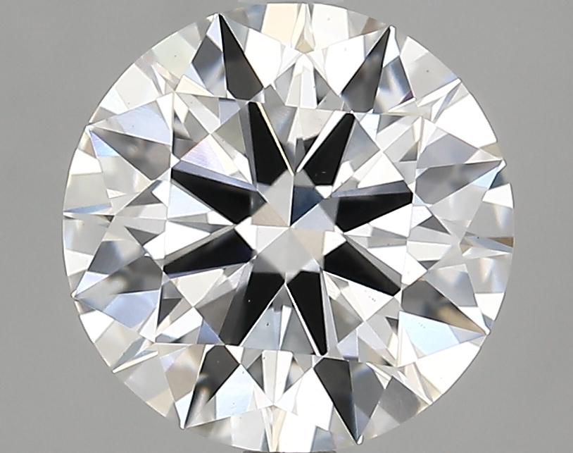 3.07 Carat Round Shaped Ideal Cut VVS2 IGI Certified Lab Grown Diamond