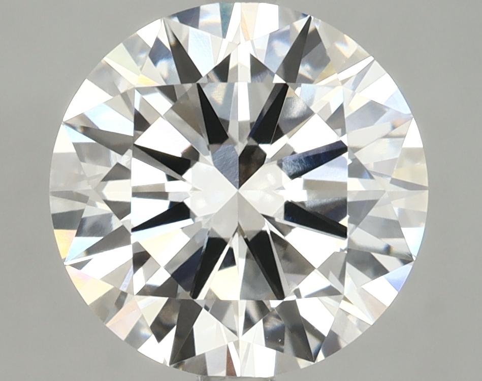 3.79 Carat Round Shaped Excellent Cut VVS2 IGI Certified Lab Grown Diamond