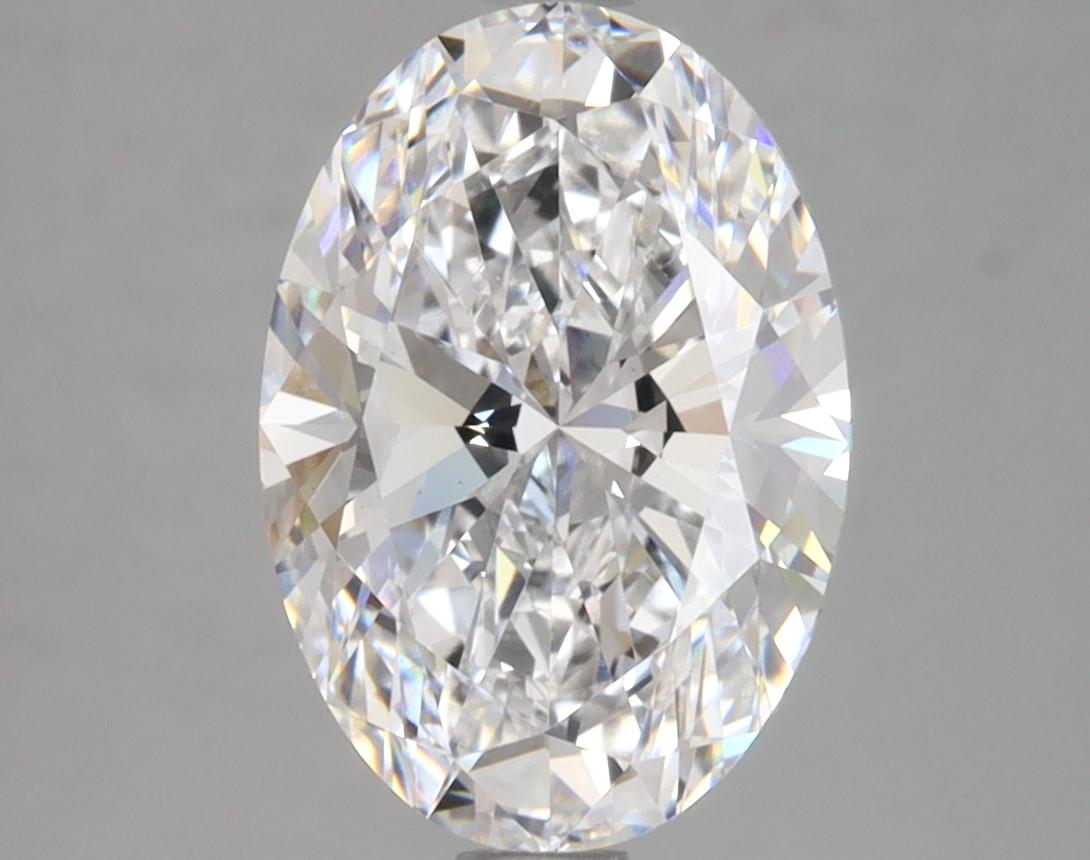 4.02 Carat Oval Shaped Ideal Cut VVS2 IGI Certified Lab Grown Diamond