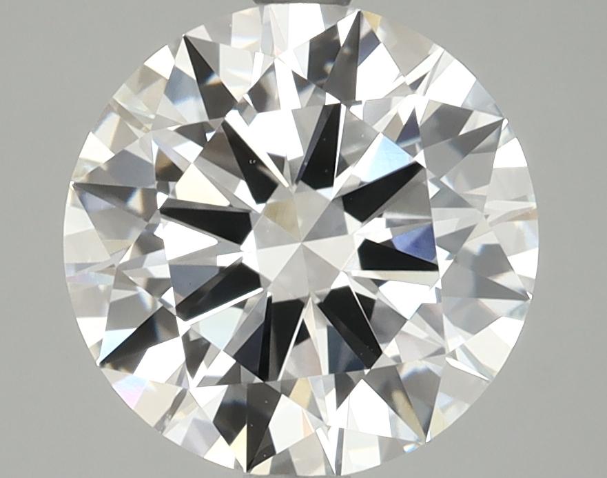 3.01 Carat Round Shaped Excellent Cut VVS2 IGI Certified Lab Grown Diamond