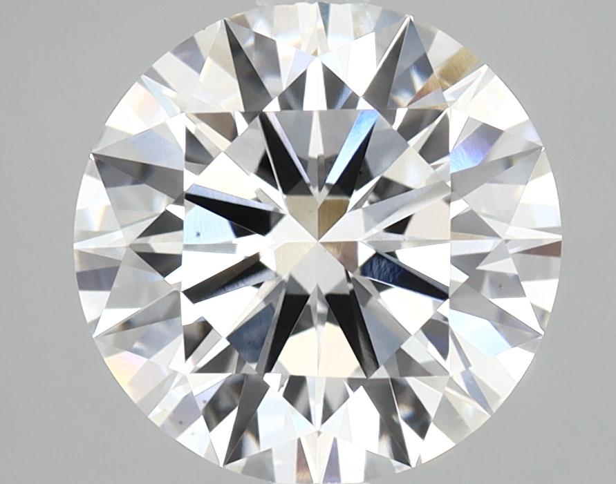 3.92 Carat Round Shaped Excellent Cut VVS2 IGI Certified Lab Grown Diamond