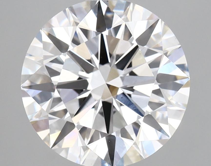 2.96 Carat Round Shaped Ideal Cut VS1 IGI Certified Lab Grown Diamond