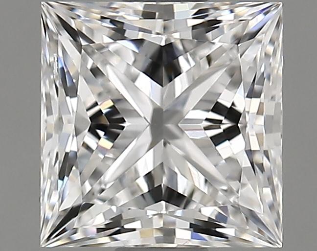 1.22 Carat Princess Shaped Ideal Cut VVS2 IGI Certified Lab Grown Diamond