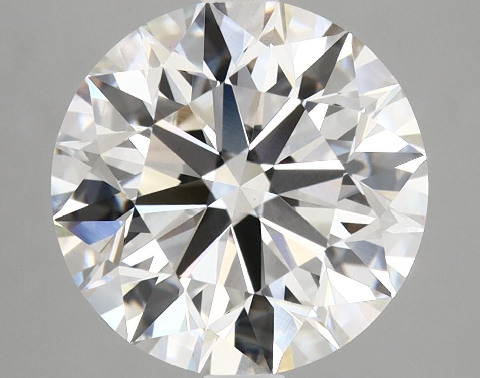 3.97 Carat Round Shaped Excellent Cut VVS2 IGI Certified Lab Grown Diamond