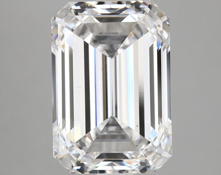 3.05 Carat Emerald Shaped Ideal Cut VS2 IGI Certified Lab Grown Diamond