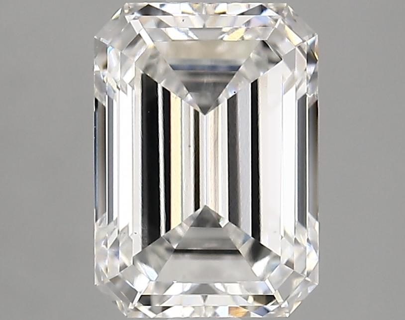 2.53 Carat Emerald Shaped Ideal Cut VS1 IGI Certified Lab Grown Diamond