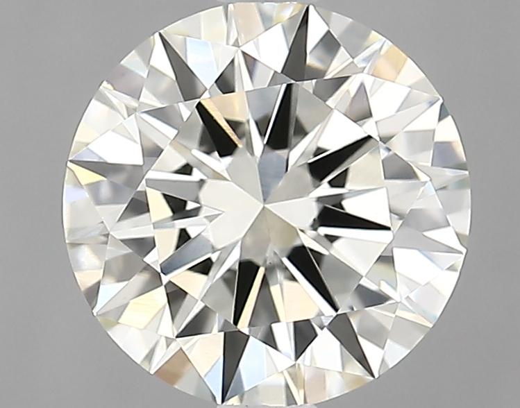 2.52 Carat Round Shaped Ideal Cut VVS2 IGI Certified Lab Grown Diamond