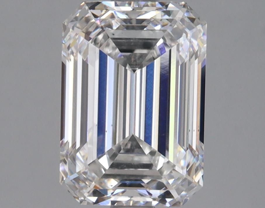 2.51 Carat Emerald Shaped Ideal Cut VS2 IGI Certified Lab Grown Diamond