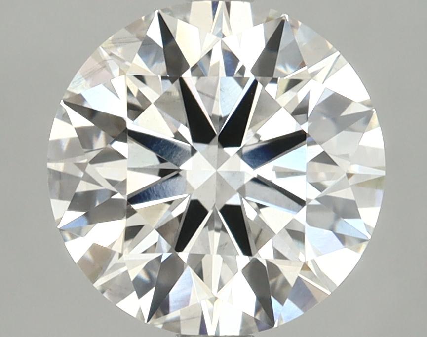 3.82 Carat Round Shaped Ideal Cut VVS2 IGI Certified Lab Grown Diamond