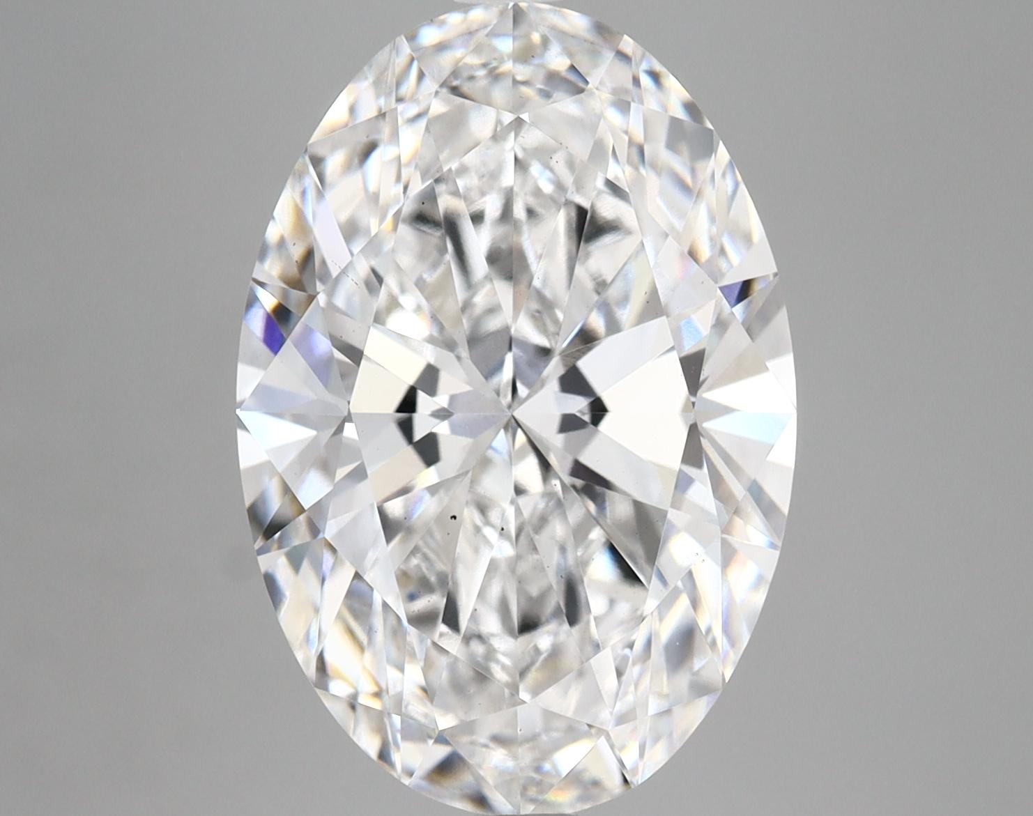 6.56 Carat Oval Shaped Ideal Cut VS2 IGI Certified Lab Grown Diamond