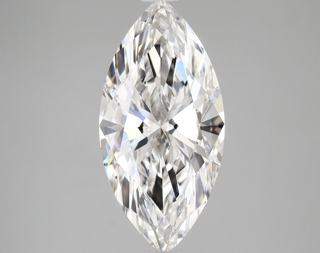 1.92 Carat Marquise Shaped Ideal Cut VVS2 IGI Certified Lab Grown Diamond