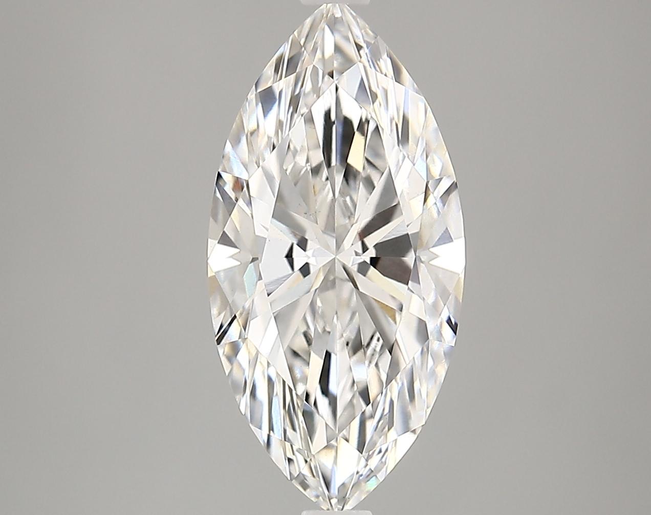 2.91 Carat Marquise Shaped Ideal Cut VS1 IGI Certified Lab Grown Diamond