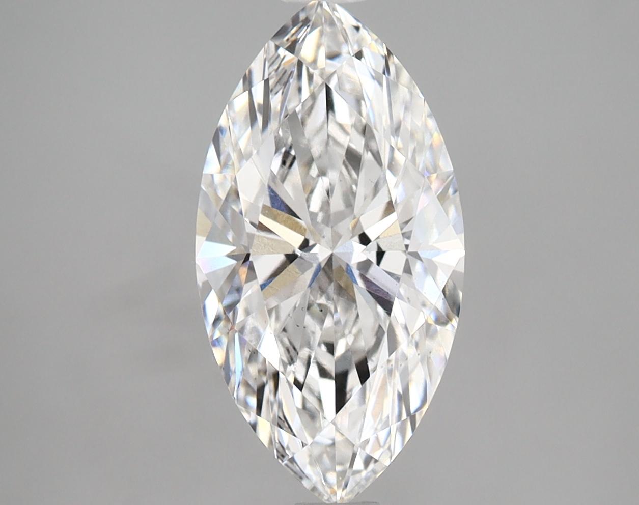 1.94 Carat Marquise Shaped Excellent Cut VS2 IGI Certified Lab Grown Diamond