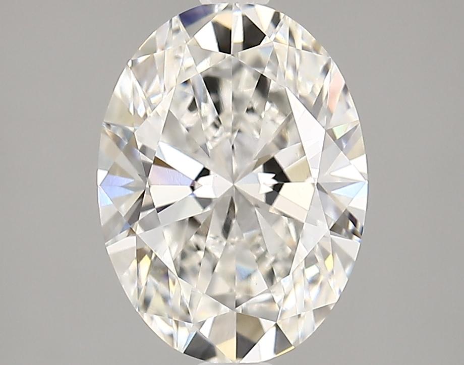 2.5 Carat Oval Shaped Excellent Cut VVS2 IGI Certified Lab Grown Diamond