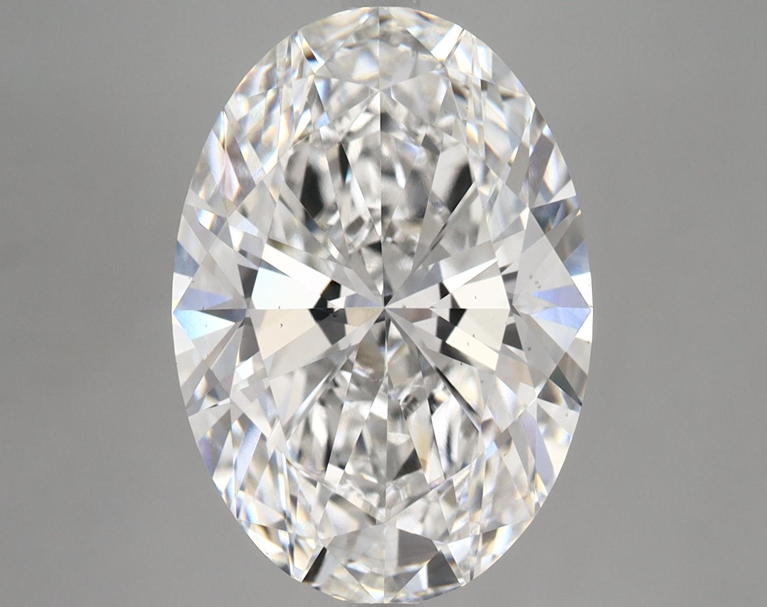 6.77 Carat Oval Shaped Ideal Cut VS2 IGI Certified Lab Grown Diamond