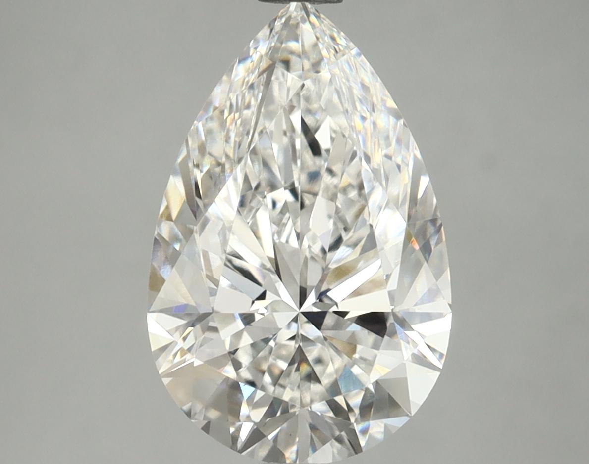 3.51 Carat Pear Shaped Excellent Cut VVS2 IGI Certified Lab Grown Diamond